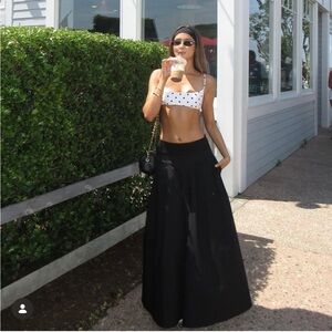 Lovers and friends Jetty Maxi Skirt in Black